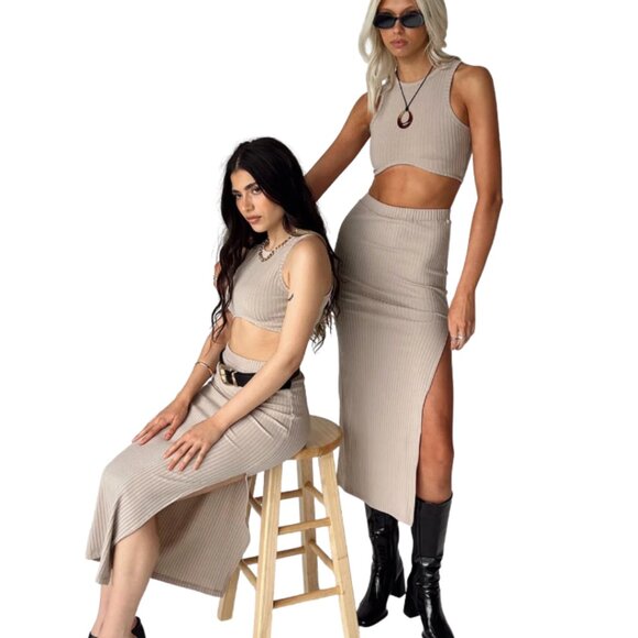 Princess Polly Ellie Set - Beige (6) - Picture 2 of 12